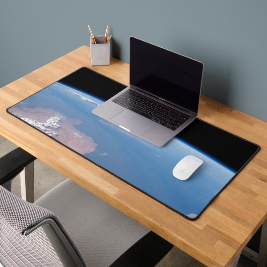 Küsten Tunesiens und Libyens und Insel Sizilien Schreibtischunterlage (Büro 2)