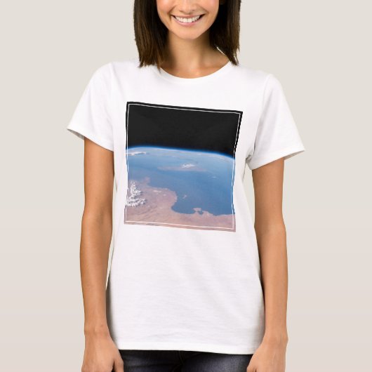 Küsten Tunesiens und Libyens und Insel Sizilien T-Shirt (Vorderseite)