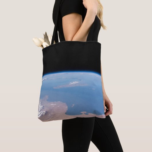 Küsten Tunesiens und Libyens und Insel Sizilien Tasche (Von Nahem)