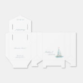 Küsten-Wasserfarben-Segelboot Geschenkschachtel (Ungefaltet)