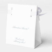 Küsten-Wasserfarben-Segelboot Geschenkschachtel (Rückseite)