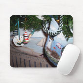 Küsten-Weihnachtsmausunterlage Mousepad (Mit Mouse)
