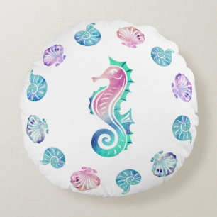 Küsten-Wurfskissen Rundes Kissen