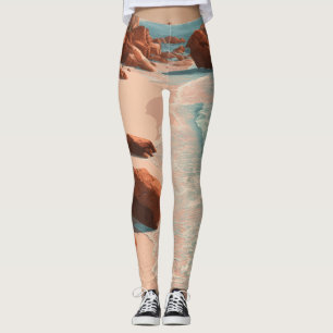 Küstenabenteuer Sommerleggings Leggings