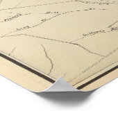 Küstenabschnitt Barnegat Bay bis Tuckerton Chart M Poster (Ecke)