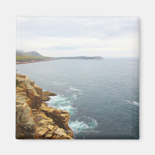 Küstenansicht des Acadia-Nationalparks Magnet