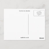 Küstenansicht Postkarte (Rückseite)