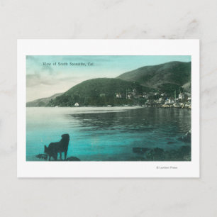 Küstenansicht von South SausalitoSausalito, CA Postkarte