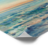 Küstenansicht | William Blair Bruce Poster (Ecke)