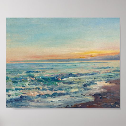 Küstenansicht | William Blair Bruce Poster (Vorne)