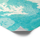 Küstenarbeit | Bad Sink Poster (Ecke)