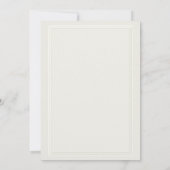 Küstenaustern-Nautische-Formal-Ecru-Hochzeit Save The Date (Rückseite)