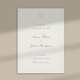 Küstenaustern-Nautische-Formal-Ecru-Hochzeit Save The Date