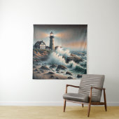 Küstenbakon in Twilight Wandteppich (Beispiel)