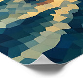 Küstenbakon Poster (Ecke)