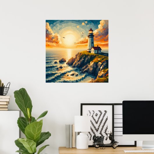 Küstenbakon Poster (Heimbüro)