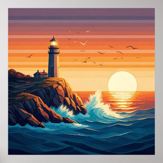 Küstenbakon Poster (Vorne)