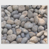 Küstenbeachcomber Beach Lover Kiesel textilliert Geschenkpapier (Flach)