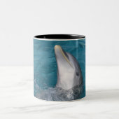 Küstenbottlenose-Delphin Zweifarbige Tasse (Mittel)