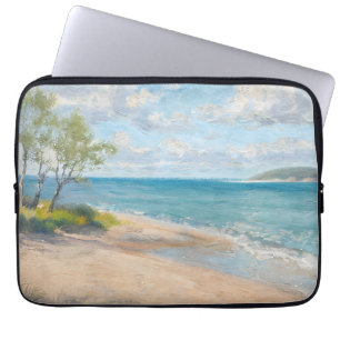 Küstenbrise Fine Art Stranddruck Laptopschutzhülle