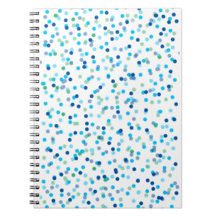 Küstenconfetti-Zeitschrift Notizblock