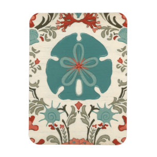 Küstendamast II Magnet