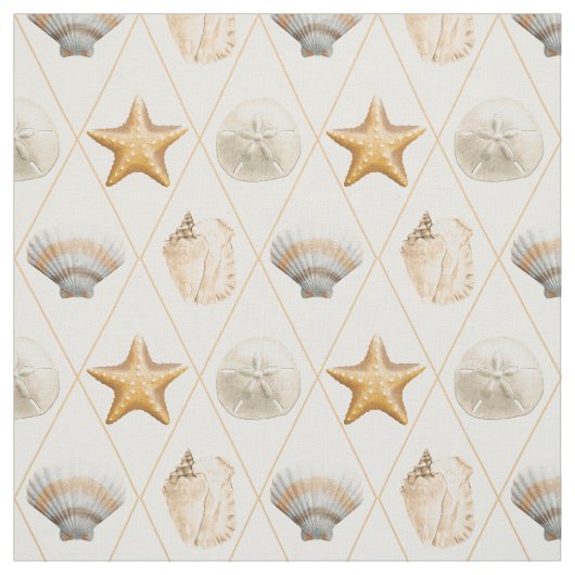 Küstendekor-Muster Stoff (Muster)