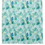 Küsteneleganz Duschvorhang (Vorderseite)