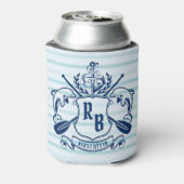 Küstenemblem-Delphine Anker-Ohr-Schild Dosenkühler (Kanne Rückseite)