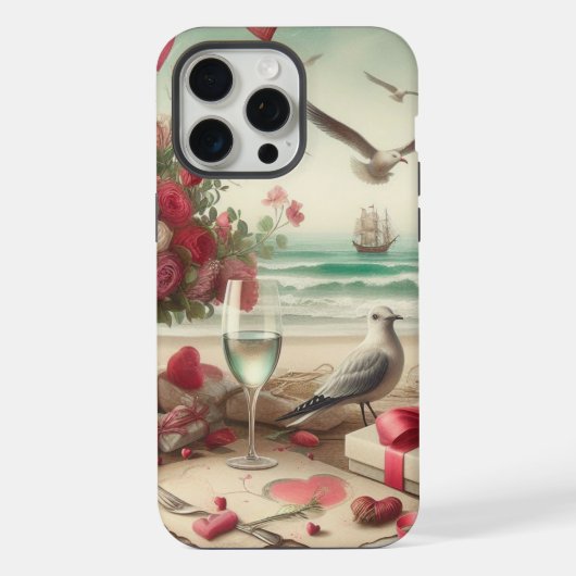 Küstener Valentinstag iPhone Hülle (Rückseite)