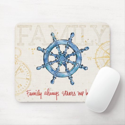 Küstenfamilie des zitat-| steuert mich immer mousepad (Mit Mouse)