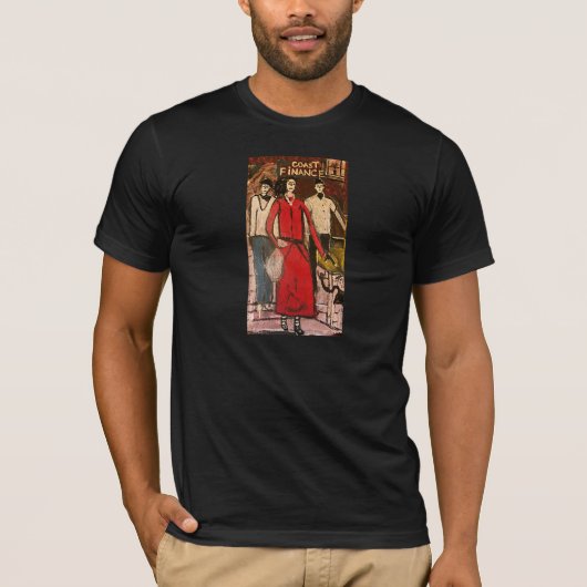 KÜSTENFINANZIERUNG T-Shirt (Vorderseite)