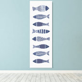 Küstenfisch Leinwanddruck (Insitu (Holzboden))