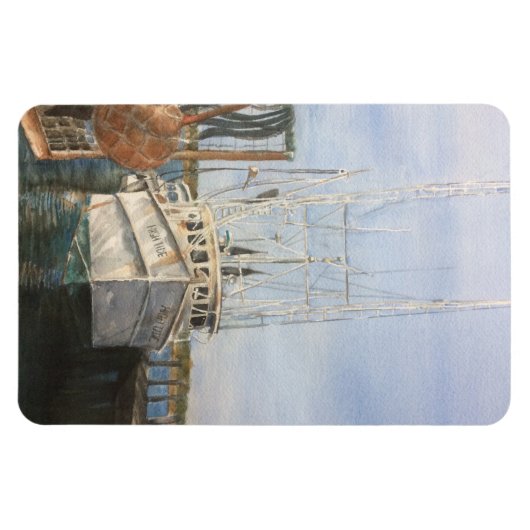 Küstenfischerei auf Garnelenboote "Ozeane Magnet (Horizontal)