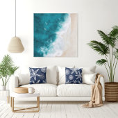 Küstenflieger Beach Canvas Print Leinwanddruck