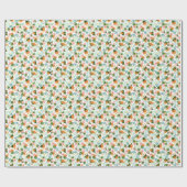 Küstenfloral Geschenkpapier (Flach)