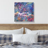 Küstengarten - Morgenröte Leinwanddruck (Insitu (Schlafzimmer))