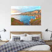 Küstengebirgslandschaft am leinwanddruck (Insitu (Schlafzimmer))