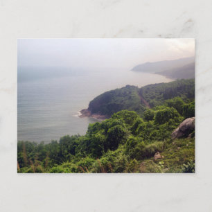 Küstengebirgslandschaft, Vietnam Postkarte