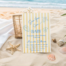 Küstengelbe Streifen Meer Sieht Dich Bald Baby-Par