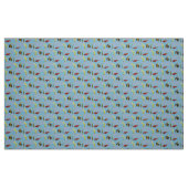 Küstengewässer Aquatic Fish Muster Stoff (Fat Quarter (45,7 x 55,9 cm))