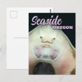 Küstengewässer, Oregon Skate Postkarte (Vorne/Hinten)