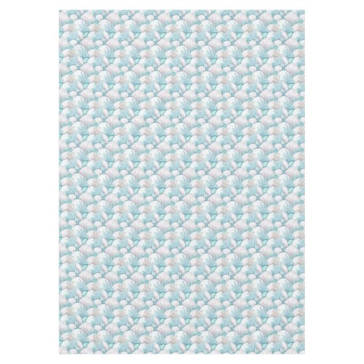 Küstengewässer- und Korallenmuster#3 ID1009 Tischdecke (Vorderseite)