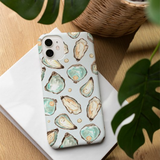 Küstengewässerfarbe Oyster & Perlmuster Case-Mate iPhone Hülle