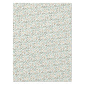 Küstengewässerfarbe Oyster & Perlmuster Tischdecke (Vorderseite)