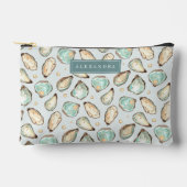 Küstengewässerfarbe Oyster & Perlmuster Zubehörtasche (Vorderseite)