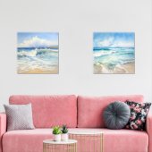 Küstengewässerfarben - Meeresgebiete Bilderwand Sets (Wohnzimmer)