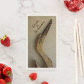 Küstengewitterter Holzofen Rustikal Serviette (Beispiel)