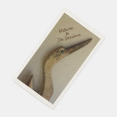 Küstengewitterter Holzofen Rustikal Serviette (Ecke)