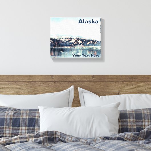 Küstengletscher Leinwanddruck (Insitu (Schlafzimmer))